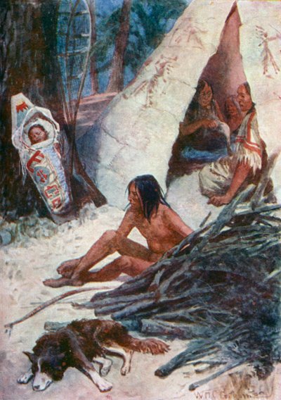インドの家族 作： William Henry Charles Groome